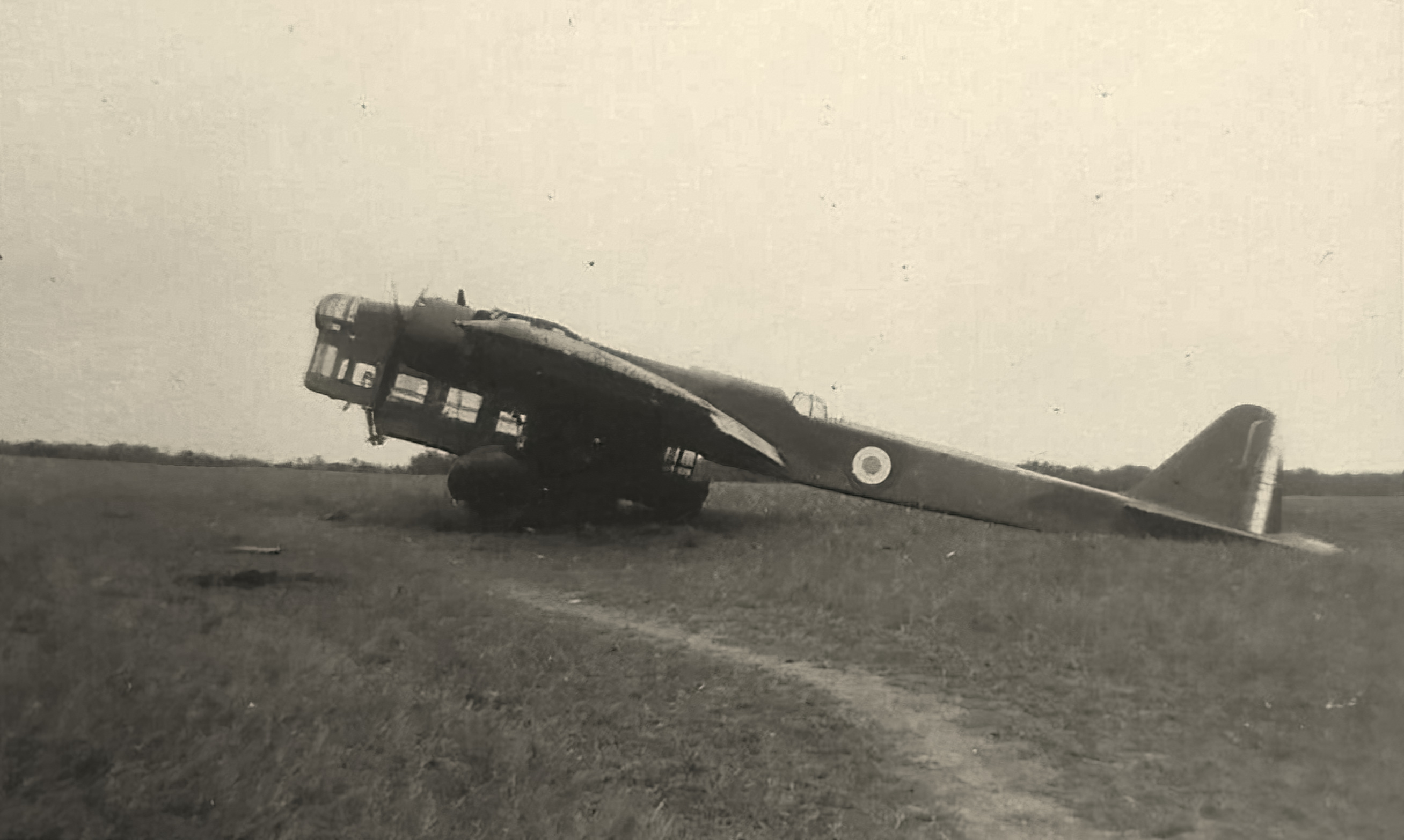 French Airforce Amiot 143 sits abandoned after the fall of France June 1940 ebay 07