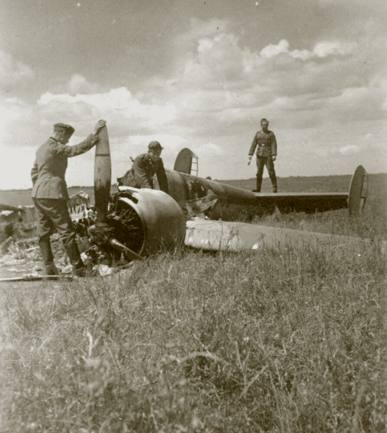 French Airforce Potez 63.11 destroyed during the Battle of France May Jun 1940 ebay 02
