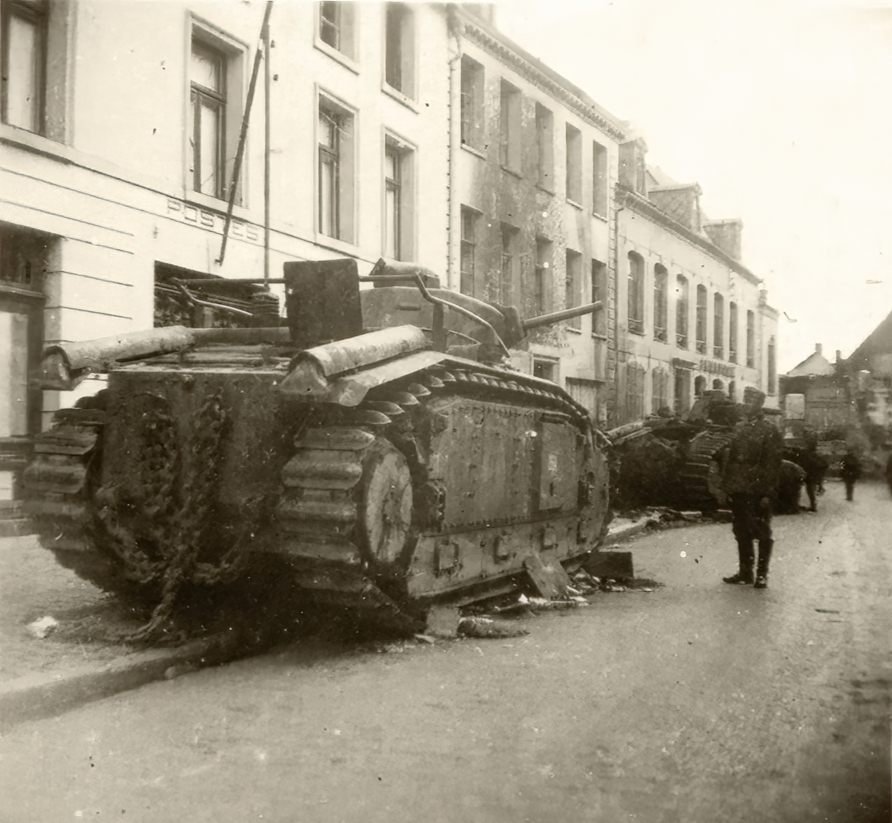 French Army Renault Char B1 captured during the battle of France 1940 ebay 04
