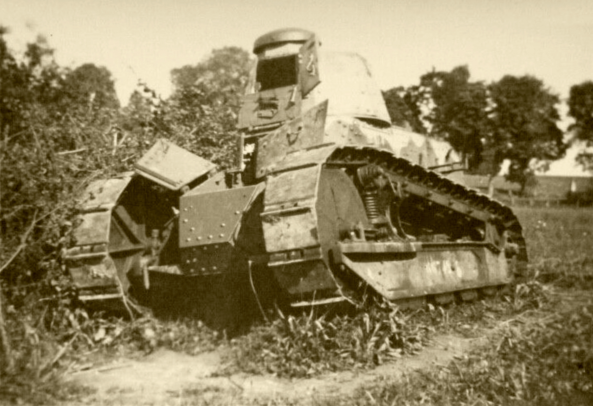 French Army Renault FT 17 captured during the Battle of France 1940 ebay 02
