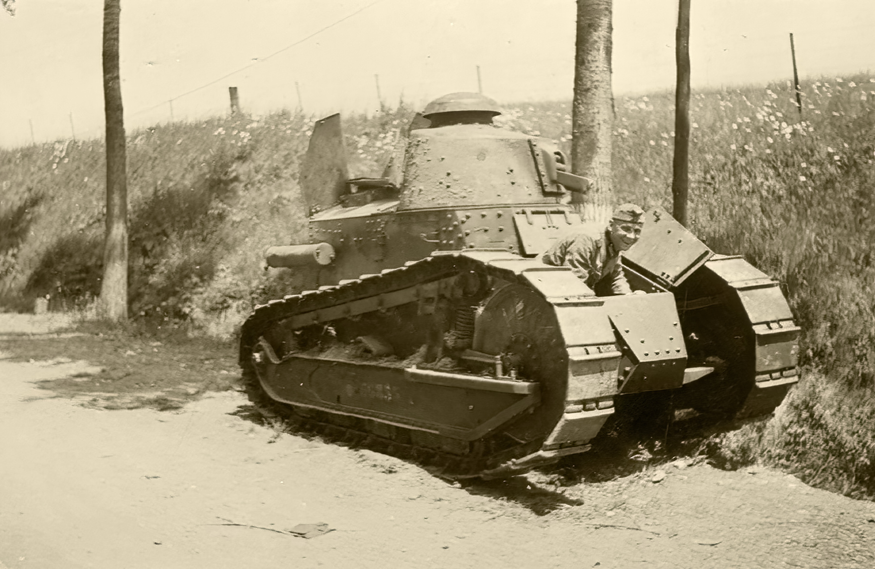 French Army Renault FT 17 sn 83208 captured during the Battle of France 1940 ebay 01