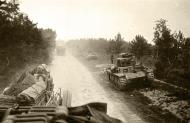 Asisbiz Wehrmacht artillery and truck column advance towards Saint Nazaire France 1940 ebay 01