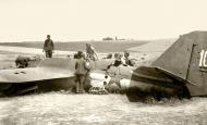 Asisbiz Soviet AF SB 2M white 10 force landed being inspected by German troops during early stages of Barbaroosa 1941