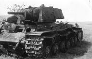 Asisbiz Soviet KV 1 heavy tank lies abandoned after a battle with German forces ebay 03