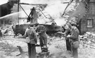 Asisbiz Heinkel He 111 sd by RAF fighters over NE coast of Scotland July 1940 IWM HU71114