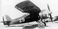 Asisbiz FMS Romanian Air Force PZL P11b White 25 Romania 01