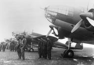 Asisbiz Polish Airforce PZL 37 LOS medium bombers at a military airfield with a four man crew wiki01