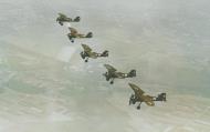 Asisbiz Polish Airforce PZL P11a 111 Eskadra in formation over Poland 01