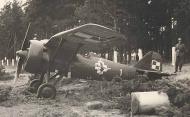 Asisbiz Polish Airforce PZL P7 151 Eskadra Blue 1 captured during the invasion of Poland 1939 04