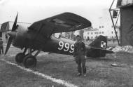 Asisbiz Polish Airforce PZL P7a White 999 serial 6 11 the code letter black U Deblin airfield Poland 1939 02