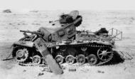 Asisbiz A wrecked German Mark III tank North Africa 1942 NAM197503637167L