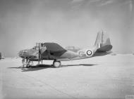 Asisbiz British Boston III SAAF 24Sqn G Z2162 at a landing ground in the Western Desert IWM CNA2081