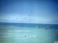 Asisbiz British Boston SAAF 24Sqn off the coast of Tunisia 1943 IWM TR837