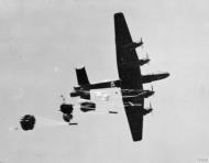 Asisbiz British Handley Page Halifax MkII RAF 148Sqn (Special Duties) over a DZ Yugoslavia IWM CNA3243