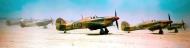 Asisbiz British Hurricane MkIId RAF 6Sqn U HV663 taking off from Gabes Tunisia 6th April 1943 01