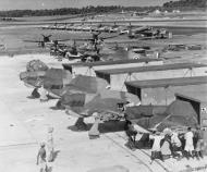 Asisbiz British Hurricanes being assembled for North African and Mediterranean theatres at Takoradi Gold Coast IWM CM3022
