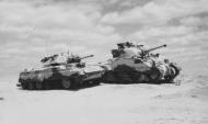 Asisbiz British London Yeomanry used a variety of tanks in the Western Desert including A13 and A15 Cruisers Grants and Shermans 103