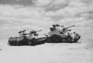 Asisbiz British London Yeomanry used a variety of tanks in the Western Desert including A13 and A15 Cruisers Grants and Shermans 103a