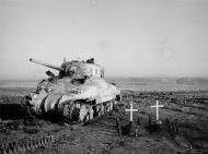 Asisbiz County of London Sherman knocked out on the heights overlooking Termoli Italy 6th Oct 1943 NAM197503631540