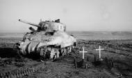 Asisbiz County of London Sherman knocked out on the heights overlooking Termoli Italy 6th Oct 1943 NAM197503631540L