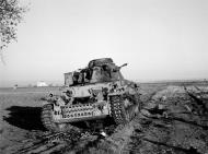 Asisbiz German 16th Panzer Division Panzer IV Ausf F2 knocked Italy 1943 NAM197503631537