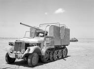 Asisbiz German Afrika Korps 76.2mm Russian gun on halftrack 1943 NAM1984071523