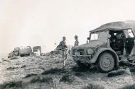 Asisbiz German armor DAK Afrika Korps recon unit advancing into Libya photo series from ebay 02