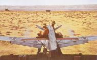 Asisbiz Luftwaffe Messerschmitt Bf 109F4 undergoing gun calibration tests on a North African firing range 1941 01