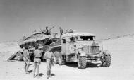 Asisbiz Scammell transporter carrying a Crusader tank Egypt 1943 NAM19750363831L