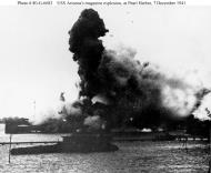 Asisbiz Archive USN photos showing USS Arizona's magazine exploding Perl Harbor Hawaii 7th Dec 1941 01