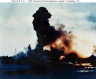 Asisbiz Archive USN photos showing USS Arizona's magazine exploding Perl Harbor Hawaii 7th Dec 1941 01C