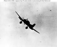 Asisbiz Archive USN photos showing a Japanese bomber during the attck on Perl Harbor Hawaii 7th Dec 1941 02