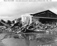 Asisbiz Archive USN photos showing the aftermath caused by IJN attack on Wheeler Air Field Hawaii 1941 01