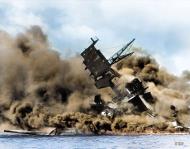 Asisbiz Archive USN photos showing the devastation caused by IJN attack on Perl Harbor Hawaii 7th Dec 1941 11C