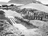 Asisbiz Farewell to Thee Funeral services for 15 officers and men at NAS Kaneohe Hawaii killed in bombing attack 7th Dec 1941 80 G 32853