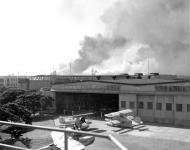 Asisbiz Scene at the Ford Island Naval Air Station's seaplane base Pearl Harbor 7th Dec 1941 80 G 32480