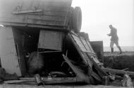 Asisbiz German Opel Blitz truck B19266 after it hit a mine advancing through Zamosc Poland eBay 04