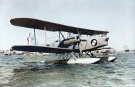 Asisbiz Legion Condor Heinkel He 59 Zapatones floatplane 71x7 moored with 71x3 and 71x2 at a seaplane base in Spain SCW 01