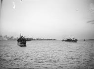 Asisbiz Transports and warships lying off Algiers operation Torch 1942 IWM A12747