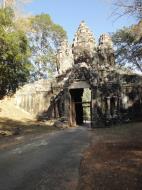 Asisbiz Angkor Wat style architecture Victory Gate Jan 2010 03