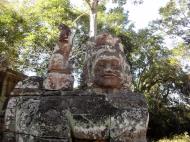 Asisbiz Asuras Statues on the bridge leading to Victory Gate Jan 2010 02