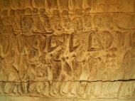 Asisbiz Angkor Wat Bas relief S Gallery W Wing Historic Procession 062