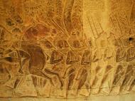 Asisbiz Angkor Wat Bas relief S Gallery W Wing Historic Procession 093