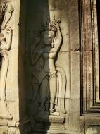 Asisbiz Angkor Wat Khmer architecture bas relief devatas Siem Reap 55