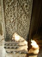 Asisbiz Decorative 12th ce Khmer Style bas relief carvings Angkor Wat 05
