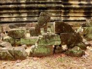 Asisbiz Phimeanakas stones marked for restoration Hindu Khleang style 02