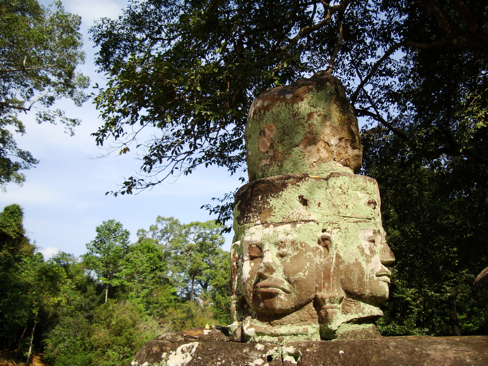 Preah Khan Temple Asura west naga bridge Angkor Thom 05