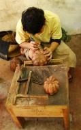 Asisbiz Cambodian handcrafts workshop and sales center Siem Reap 10