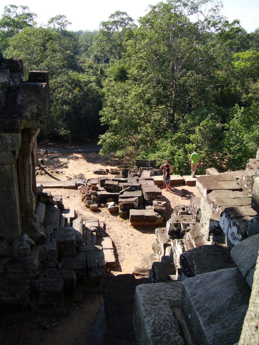 Ta Keo Temple mountain upper terrace facing SW tower Angkor 02