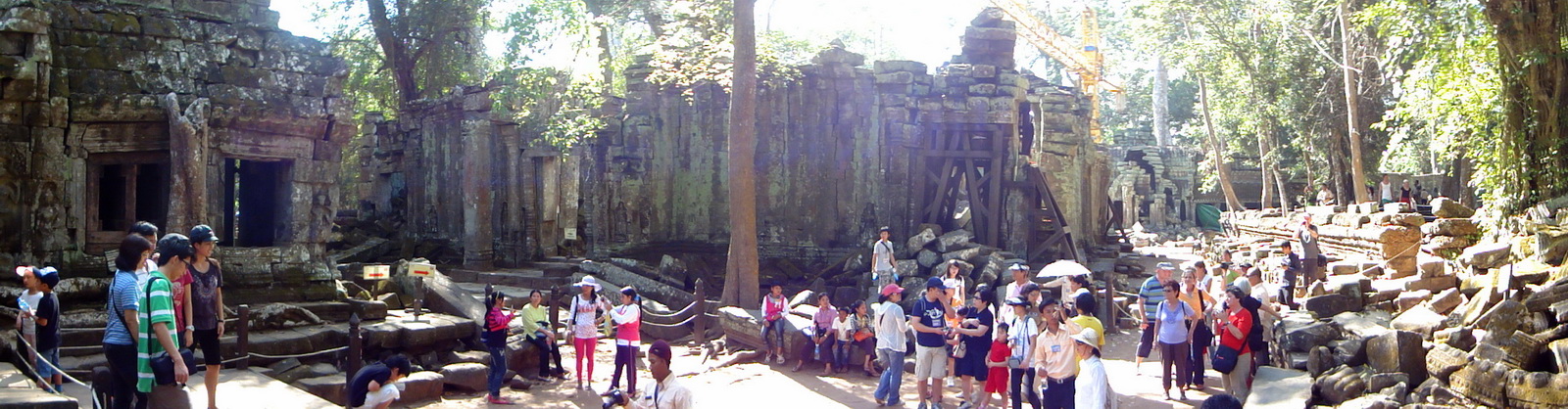 Ta Prohm Temple Rajavihara Tomb Raider third enclosure area 01